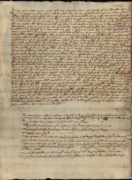 Image of the Will of Thomas Nixon of Leehouse and Eshgillside in Alston. Ref: DPRI/1/1612/N3/1