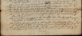 Image of the Will of Thomas Nixon of Eshgillside in Alston. Ref: DPRI/1/1625/N1/1-2