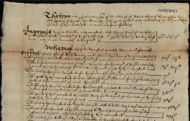 Image of the Account of Thomas Bell of Kyloe. Ref: DPRI/1/1635/B2/1